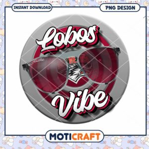 Lobos Vibe PNG Design Instant Download for Fans