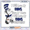 Lions Love Design Cat in Hat PNG Instant Download Art