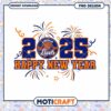 Lincoln Lions Happy New Year 2025 PNG Design Download