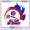 Kansas Jayhawks All Gas No Brakes PNG Digital Download