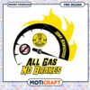 Iowa Hawkeyes All Gas No Brakes PNG Design Download