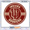 Indiana Hoosiers Logo PNG Design Instant Download File