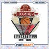 Indiana Hoosiers Basketball PNG Design Instant Download