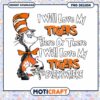 I Will Love My Tigers PNG Design Instant Download Art