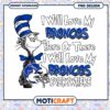 I Will Love My Broncos PNG Design Instant Download