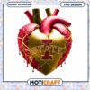 I State Heart Design PNG Instant Download Art File