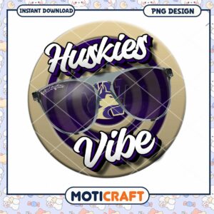 Huskies Vibe PNG Design for Instant Download Fun Decor