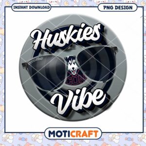 Huskies Vibe PNG Design for Instant Download Art