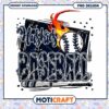 Huskies Baseball PNG Design for Instant Download Art