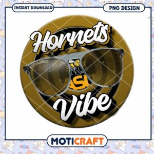 Hornets Vibe PNG Design for Instant Download 45 DPI