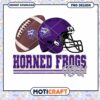 Horned Frogs TCU Football PNG Design for Download