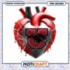 Heart Design with University Logo Instant Download PNG