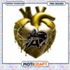 Heart Design with Crown Logo Instant Download PNG Art