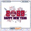 Happy New Year Ole Miss Rebels 2025 PNG Design File