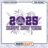 Happy New Year 2025 TCU Horned Frogs PNG Design