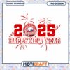 Happy New Year 2025 South Alabama Jaguars PNG Design