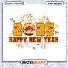 Happy New Year 2025 PNG Design for Wildcats Fans