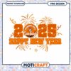 Happy New Year 2025 Oklahoma State Cowboys PNG Design