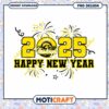 Happy New Year 2025 Iowa Hawkeyes PNG Design Download