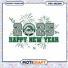 Happy New Year 2025 Eastern Michigan Eagles PNG Design