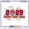 Happy New Year 2025 Boston College Eagles PNG Design