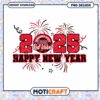 Happy New Year 2025 Arkansas State Red Wolves PNG Design