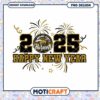 Happy New Year 2025 Alabama State Hornets PNG Design