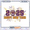 Happy New Year 2025 Alcorn State Braves PNG Design