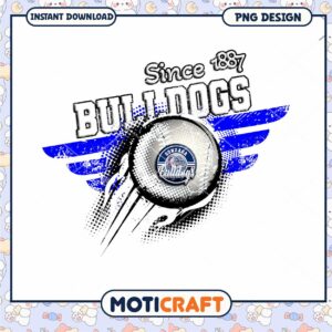 Gonzaga Bulldogs Since 1887 PNG Design for Download