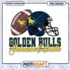 Golden Bulls Football PNG Design for Johnson C Smith