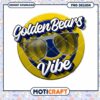 Golden Bears Vibe Sunglasses PNG Design Download