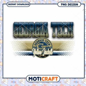 Georgia Tech Yellow Jackets PNG Design for Download
