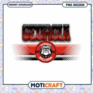 Georgia Bulldogs PNG Design Instant Download Team Spirit