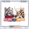 Georgia Bulldogs vs Texas Longhorns PNG Design Download