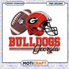 Georgia Bulldogs Football PNG Graphic Design Download