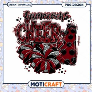 Gamecocks Cheer PNG Design for Instant Download Art