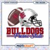 Fresno State Bulldogs PNG Football Helmet Design Download