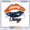 Football Kiss Kiss PNG Design for Game Day Fans