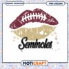 Florida State Seminoles Kiss Lip PNG Graphic Design