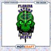 Florida Gators Skull Design PNG Instant Download Art