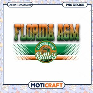 Florida A&M Rattlers PNG Instant Download Design Art