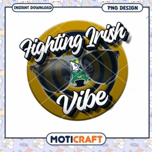 Fighting Irish Vibe PNG Design for Instant Download