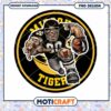 Fierce Football Tiger PNG Design for Instant Download