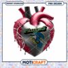 Falcons Heart Design for Instant Download PNG Art