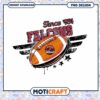 Falcons Football Vintage Design Since 1954 PNG Download