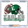 Eastern Michigan Eagles Football PNG Digital Download Design