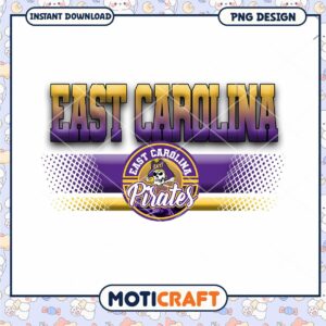 East Carolina Pirates PNG Design for Instant Download