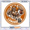 Dynamic Longhorn Football PNG Design for Download