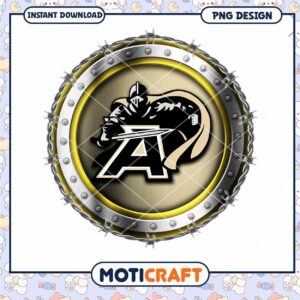 Dynamic Vintage Shield Logo PNG Design Downloadable File