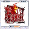 Dynamic Baseball Design PNG for Instant Download Art